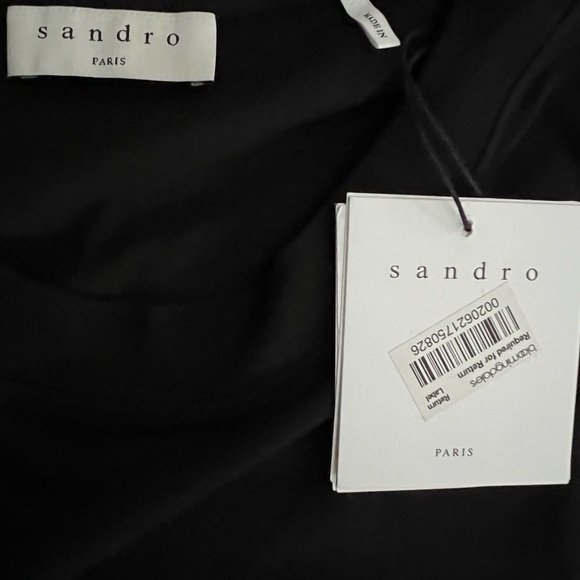 New Men’s “Sandro Paris” Easy Tee Shirt - Picture 4 of 5